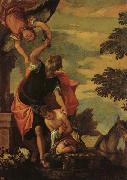 VERONESE (Paolo Caliari) The Sacrifice of Abraham oil painting reproduction
